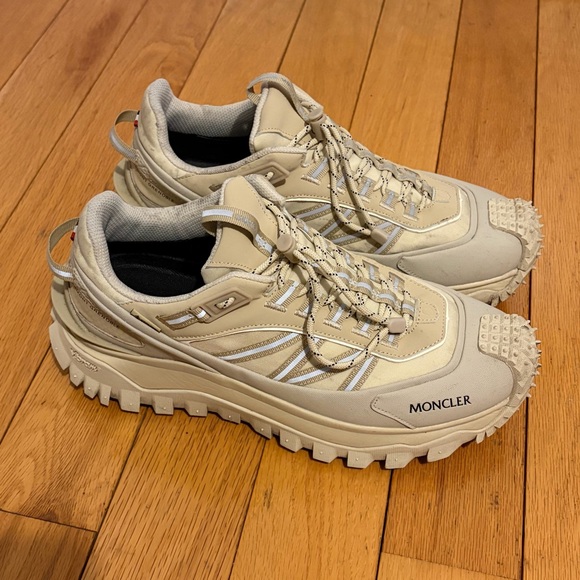 MONCLER Trailgrip GTX Sneakers BEIGE | Base Blu Moncler Trailgrip GTX Sneakers Beige Size EU 44 US 11